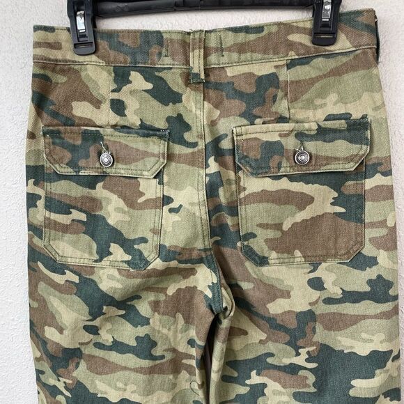 NWOT Free People Camo Jeans Sizes 28 - Picture 4 of 5